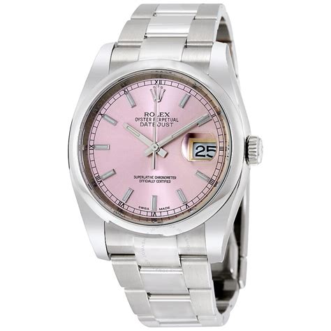 rolex 36 pink|Rolex just date 36.